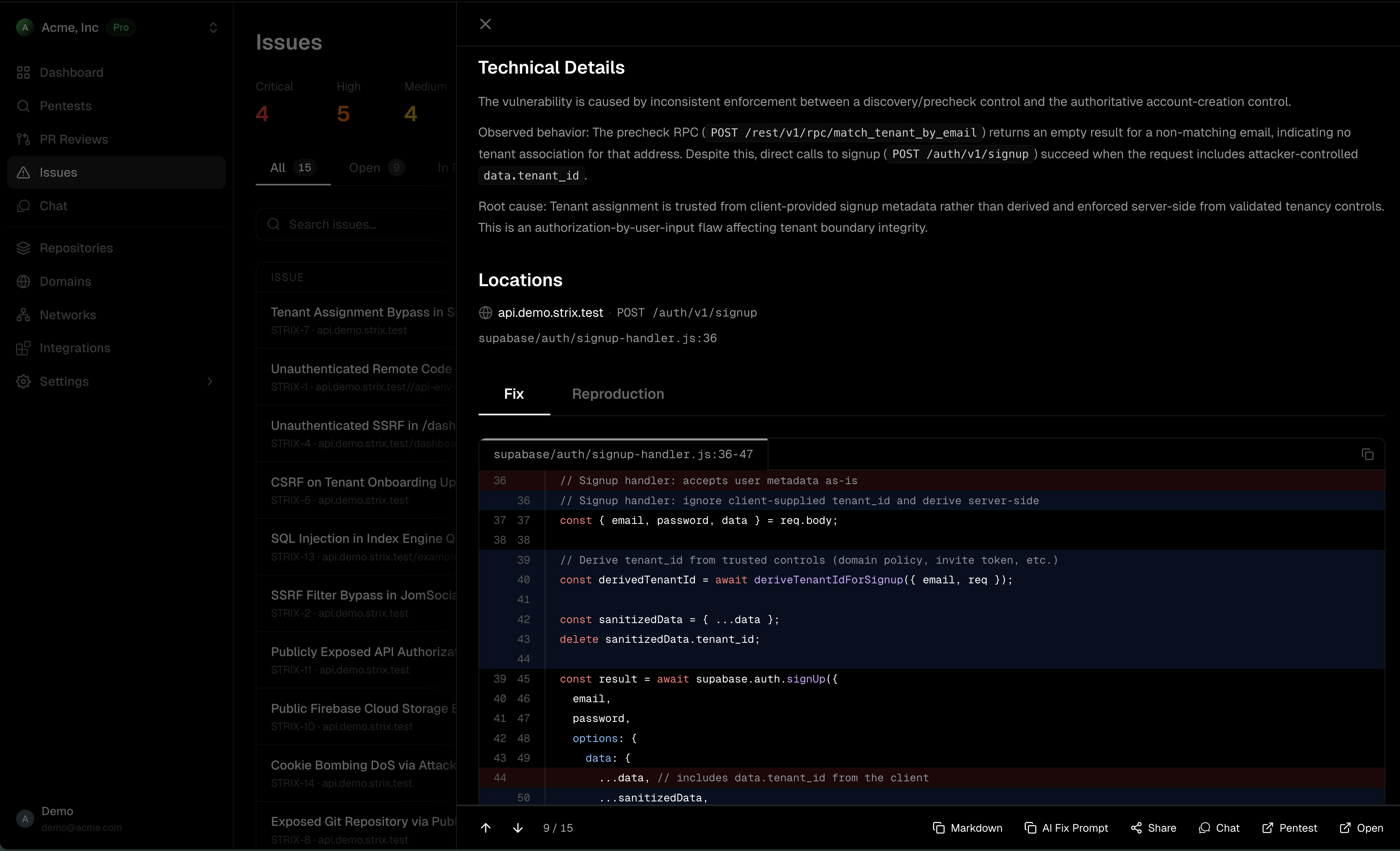 Auto-fix with merge-ready PRs